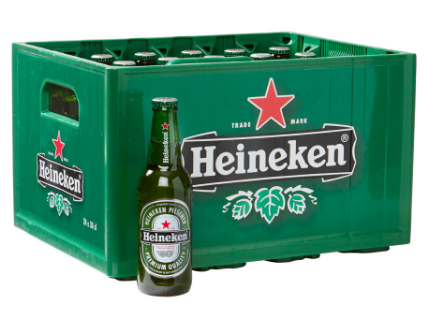 BIER.Heineken Krat/Flesjes 24x30cl