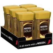KOFFIE.Nescafe Gold Tray 6x200gram