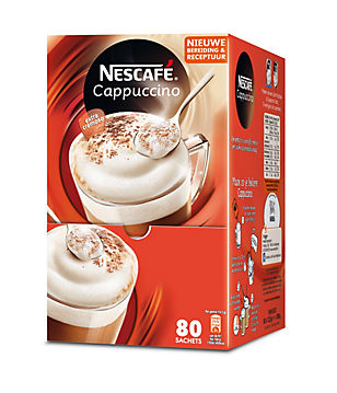 KOFFIE.Nescafe Cappuccino DISPENSER 80x12,5gram