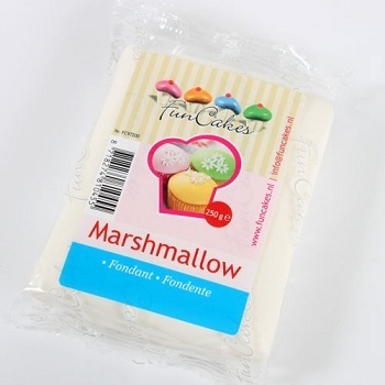 FOOD.Rolfondant Marshmallow 250gram FunCakes