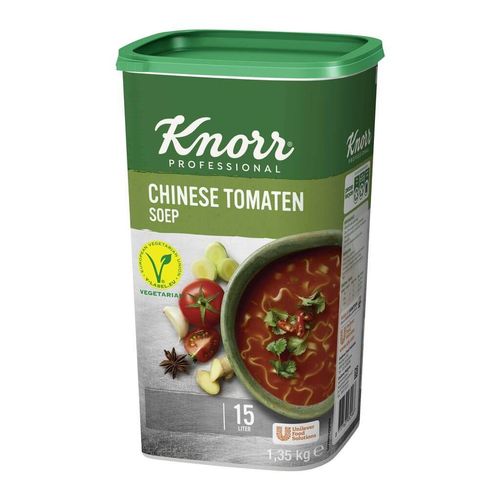 SOEP.Chinese Tomaten soep  BUS 15 LTR. Knorr