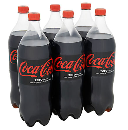 FRIS.Coca Cola Zero Pet/Tray 6x1.5L