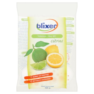 REIN.Toiletblok Citrus met houder 40 gram Blixer