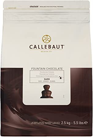 FOOD.Callebaut Dark/Callets FOUNTAIN Zak 2.5 KG.