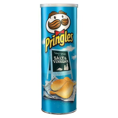 CHIPS.Pringles Salt & Vinegar BUS 165 gram