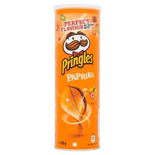 CHIPS.Pringles Paprika Bus 165 gram