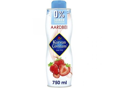FRIS.Karvan 0%Suiker toegevoegd Aardbei Tray 6x75 cl.
