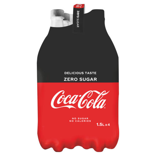 FRIS.Coca Cola Zero Tray 4 x 1.5 LTR.