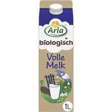 ZUIV.Biologische Volle Melk Pak 1 LTR. Arla