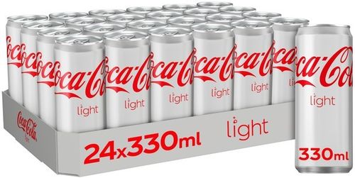 FRIS.Coca Cola Light Blik/Tray 24x33cl.