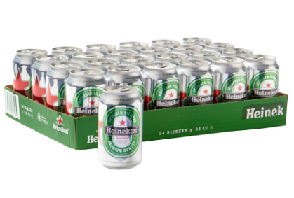 BIER.Heineken Blik/Tray 24x33cl