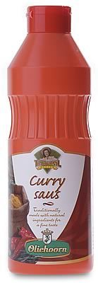 SAUS.Curry 900ml Oliehoorn