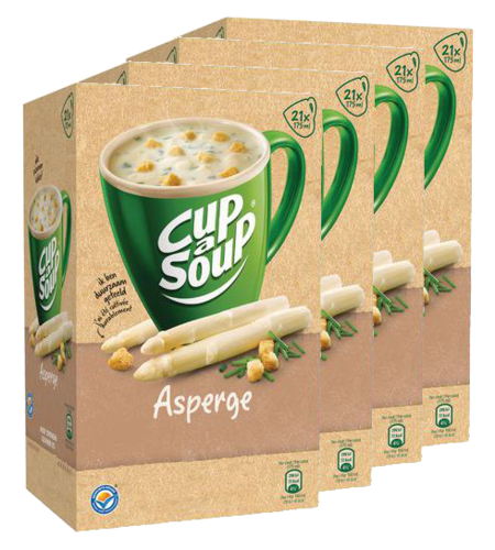 SOEP.Cup a Soup Asperge 4x21stuks