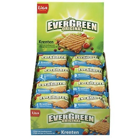 KOEK.Evergreen Krenten 24x37,5gram LIGA