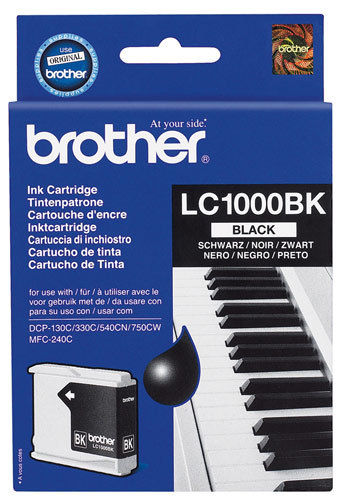 NONF.Cartridge LC1000 BK Zwart BROTHER
