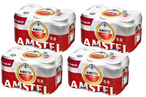 BIER.Amstel 0.0% Blik/Tray 24x33cl