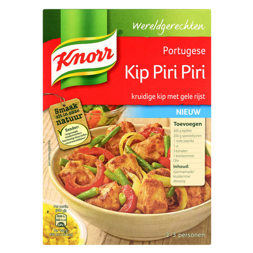 FOOD.Wereldgerecht Kip Piri Piri 205 gram Knorr
