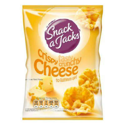 CHIPS.Snack-A-Jack Mini/Geel 8x30gram