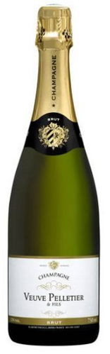WIJN.Champagne Brut 75cl. VeuvePelletier