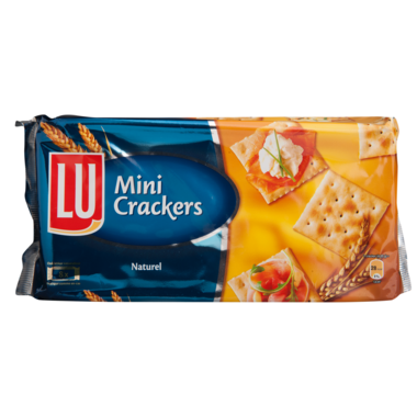 FOOD.LU Mini Crackers 8 pakjes 250 gram