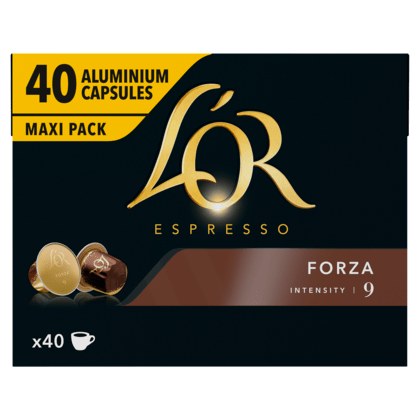 KOFFIE.L'Or Espresso Forza Intensity 9 Doos 40 cups