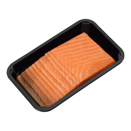 VIS.Gerookte Noorse Zalm Sandwich Plakken 8x25 gram 200 gram Van Wijnen