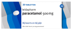 DROG.Paracetamol 20 x 500 gram Leidapharm