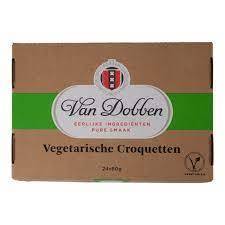DIEPV. Vegetarische Kroket 24x80 gram Van Dobben